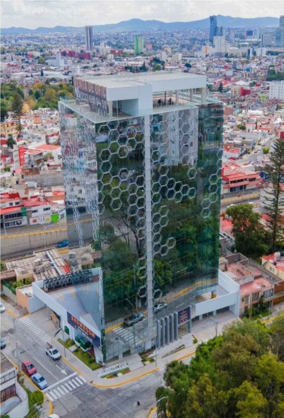 Vista aérea de Torre Albertina