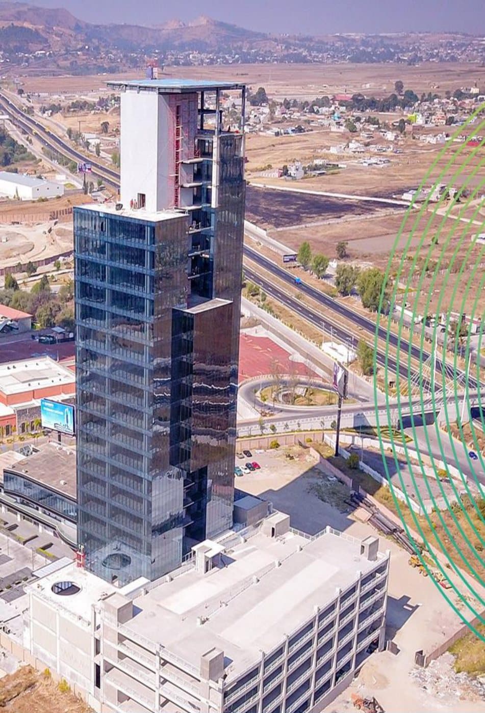 Vista aérea de Torre Elementa
